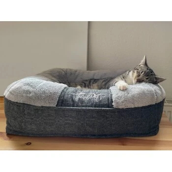 TrendPet LunaLounge Hundebett Grau XS â Bild 4