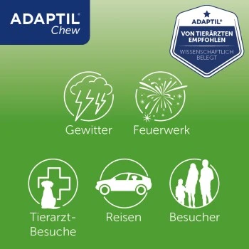 ADAPTIL Chew 30 Stück Anti Stress Snack – Bild 3