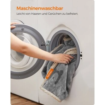 FEANDREA XL Wasserdichte Hundedecke Sherpa Fleece XL – Bild 6