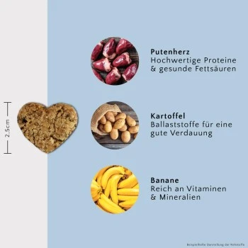 FAVLY Petfood Nature Cookies Pute 360 G – Bild 4