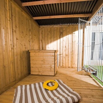 Sauerland Hundezwinger Charly Mit Hundehütte 3 M, 2 M, 2,25 M Ohne Bodenplatte – Bild 3