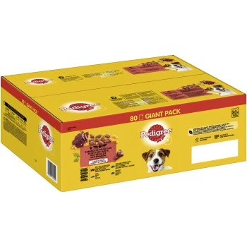 Pedigree Multipack Gemischte Selektion Gelee 80x100g