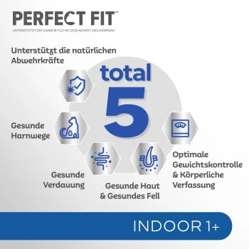PERFECT FIT Beutel Indoor 1+ Huhn 5x1,4 Kg – Bild 9