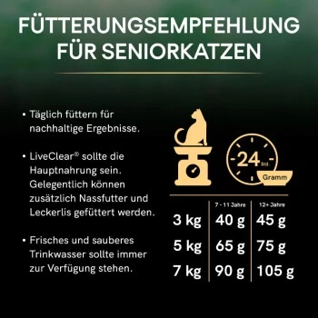 PRO PLAN Liveclear Sterilised Senior 7+ Truthahn 1,4 Kg – Bild 5