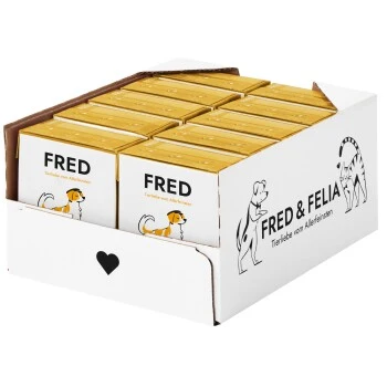 Fred & Felia FRED 10x390g Huhn Mit Reis â Bild 2