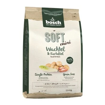 Bosch Soft Mini Wachtel & Kartoffel 2,5 Kg