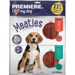 PREMIERE Pure Meaties XXL Ente & Rind 4x250g