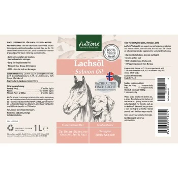 Aniforte Lachsöl 1 Liter – Bild 2