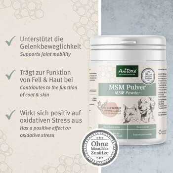Aniforte MSM Pulver 300g – Bild 2