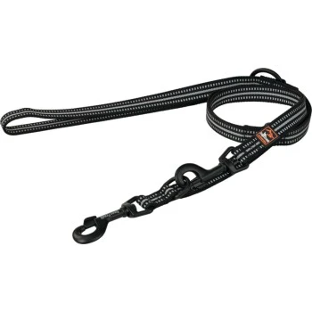 Dogs Creek Führleine Energetic Schwarz S-M