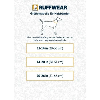 Ruffwear Top Rope™ Halsband Blau S – Bild 5