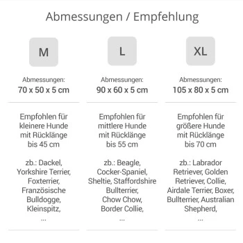 Pointer Liegekissen Khaki M – Bild 6