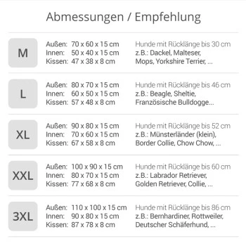 Pointer Liegeplatz Anthrazit M – Bild 2