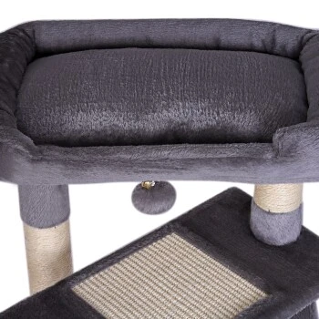 Lionto Kratzbaum, Höhe 75 Cm Dunkelgrau – Bild 4