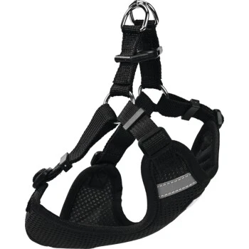 AniOne Mesh-Geschirr Schwarz 24 Cm, 32 Cm