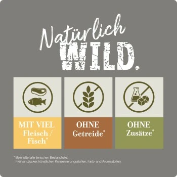 REAL NATURE WILDERNESS Gefriergetrocknete Hühnerherzen 6x25g – Bild 5