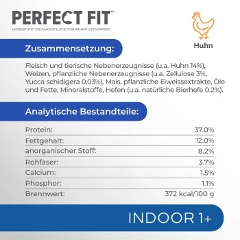 PERFECT FIT Beutel Indoor 1+ Huhn 5x1,4 Kg – Bild 5