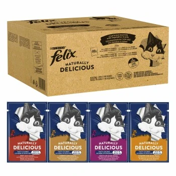 Felix Naturally Delicious Geschmacksvielfalt Vom Land 80x80g