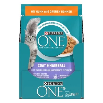 Purina ONE Coat & Hairball 26x85g – Bild 7