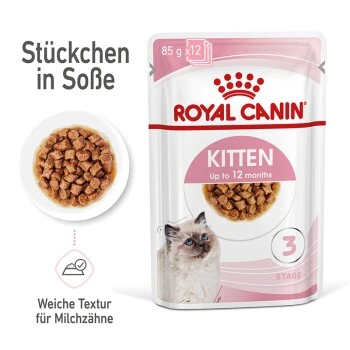 ROYAL CANIN Kitten 12x85g In Soße – Bild 6