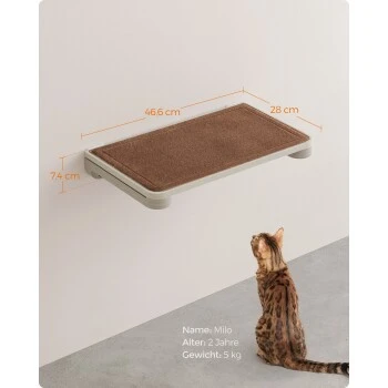 FEANDREA Clickat Katzenbrett Für Die Wand – Bild 6