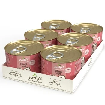 Betty's Landhausküche Fleischtopf (All Meat) 6 X 200g Für Hund – Bild 2