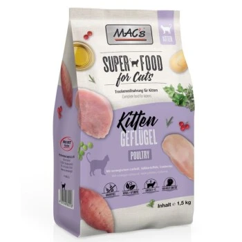 MAC's Superfood For Cats Kitten 1,5kg