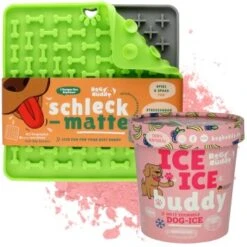 BeG Buddy Schleck-Kit, Leckmatte + Eis