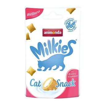 Animonda Milkies Cat Snack 12x30g Wellness Mit Biotin & Vitaminen