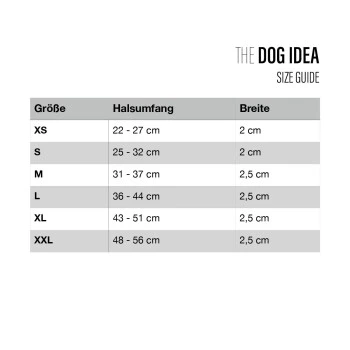 THE DOG IDEA Leder Halsband Dunkelgrün XL – Bild 2
