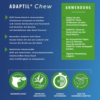 ADAPTIL Chew 30 Stück Anti Stress Snack – Bild 9