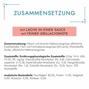 GOURMET Perle Genuss In Sauce 26x85g Lachs, In Grilllachssauce – Bild 3