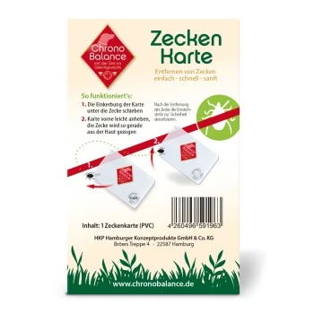 ChronoBalance Zeckenkarte Zur Zeckenentfernung – Bild 2