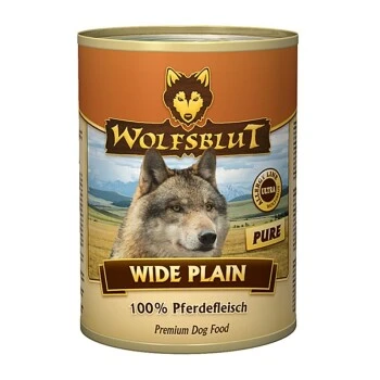 WOLFSBLUT Adult Wide Plain Pur - 6x395g